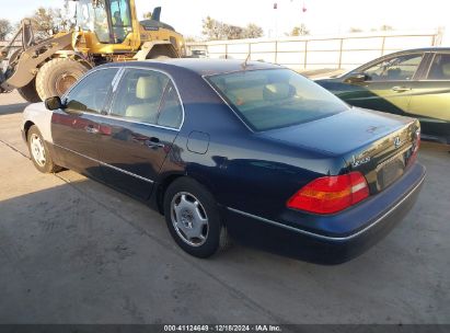 2002 LEXUS LS 430 Black  Gasoline JTHBN30F720058902 photo #4