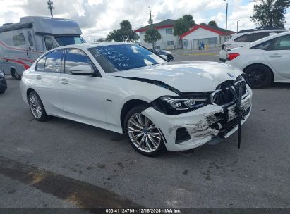 2023 BMW 3 SERIES 330E White  Hybrid 3MW39FF04P8D51147 photo #1