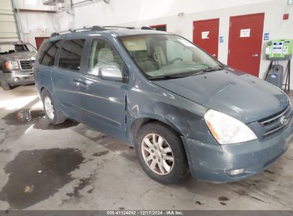 2007 KIA SEDONA EX Blue  Gasoline KNDMB233976113465 photo #1