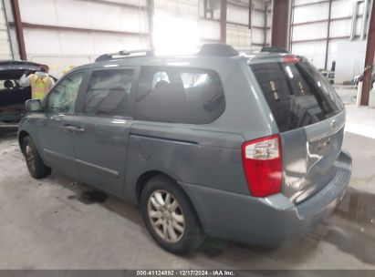 2007 KIA SEDONA EX Blue  Gasoline KNDMB233976113465 photo #4