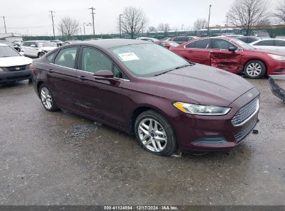 2013 FORD FUSION SE Burgundy  Gasoline 3FA6P0H73DR211065 photo #1