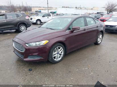 2013 FORD FUSION SE Burgundy  Gasoline 3FA6P0H73DR211065 photo #3