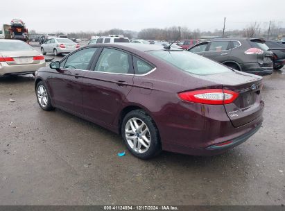 2013 FORD FUSION SE Burgundy  Gasoline 3FA6P0H73DR211065 photo #4