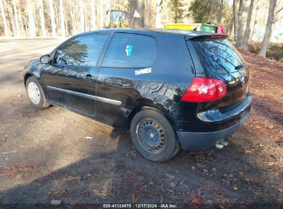 2009 VOLKSWAGEN RABBIT S Black  Gasoline WVWBB71K49W075399 photo #4