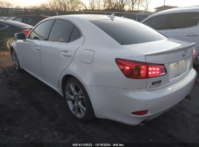 2010 LEXUS IS 250 BASE (A6) White  Gasoline JTHBF5C24A5129024 photo #4