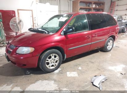 2004 DODGE CARAVAN SXT Red  Gasoline 1D4GP45R44B555099 photo #3