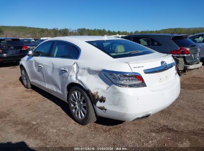 2013 BUICK LACROSSE LEATHER GROUP White  Gasoline 1G4GC5E38DF254169 photo #4