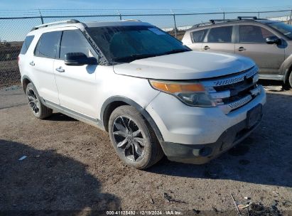 2013 FORD EXPLORER XLT White  Gasoline 1FM5K7D87DGA62741 photo #1