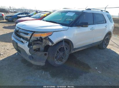 2013 FORD EXPLORER XLT White  Gasoline 1FM5K7D87DGA62741 photo #3