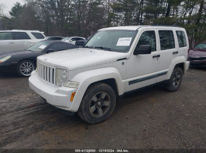 2008 JEEP LIBERTY SPORT White  Gasoline 1J8GN28K08W200296 photo #3