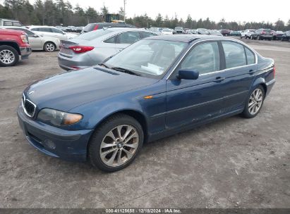 2004 BMW 330XI Blue  Gasoline WBAEW53484PG11259 photo #3