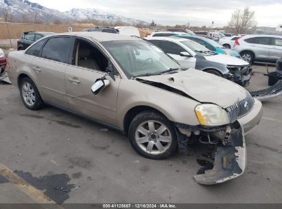 2005 MERCURY MONTEGO LUXURY Gold  Gasoline 1MEFM40185G611793 photo #1