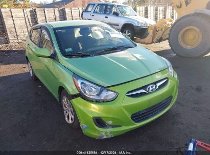 2013 HYUNDAI ACCENT GS Green  Gasoline KMHCT5AE5DU082507 photo #1