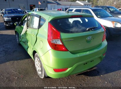 2013 HYUNDAI ACCENT GS Green  Gasoline KMHCT5AE5DU082507 photo #4