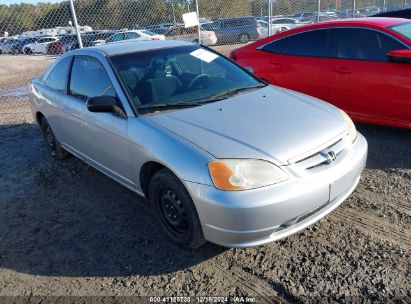 2003 HONDA CIVIC LX Silver  Gasoline 1HGEM22533L051530 photo #1