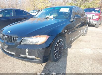 2007 BMW 335I Black  Gasoline WBAVB73587VH22863 photo #3