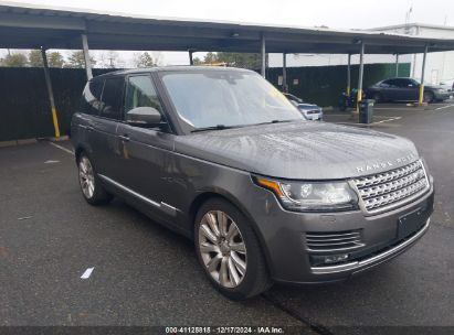 2017 LAND ROVER RANGE ROVER 5.0L V8 SUPERCHARGED Gray  Gasoline SALGS2FE7HA336623 photo #1