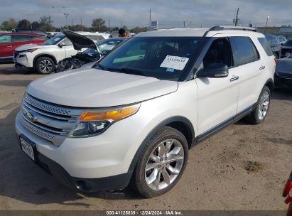 2015 FORD EXPLORER XLT White  Gasoline 1FM5K7D8XFGB48984 photo #3