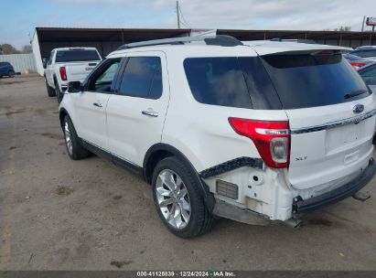 2015 FORD EXPLORER XLT White  Gasoline 1FM5K7D8XFGB48984 photo #4