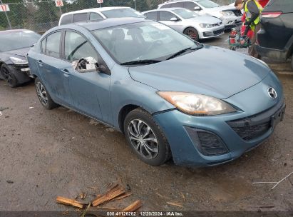 2011 MAZDA MAZDA3 I SPORT Blue  Gasoline JM1BL1UG0B1473701 photo #1