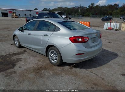 2019 CHEVROLET CRUZE LS Silver  Gasoline 1G1BC5SM3K7109536 photo #4