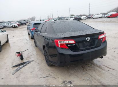 2012 TOYOTA CAMRY SE Black  Gasoline 4T1BF1FK2CU589762 photo #4