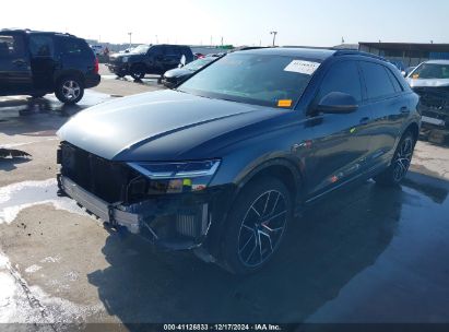 2021 AUDI Q8 PREMIUM PLUS 55 TFSI QUATTRO TIPTRONIC Gray  Gasoline WA1EVAF15MD003465 photo #3