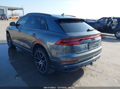 2021 AUDI Q8 PREMIUM PLUS 55 TFSI QUATTRO TIPTRONIC Gray  Gasoline WA1EVAF15MD003465 photo #4