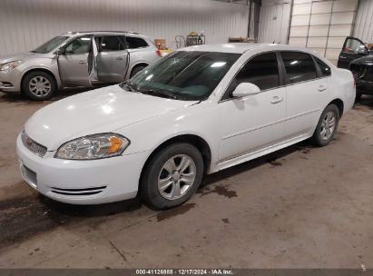 2014 CHEVROLET IMPALA LIMITED LS White  Gasoline 2G1WA5E36E1137066 photo #3