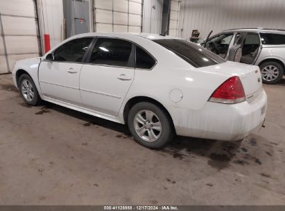 2014 CHEVROLET IMPALA LIMITED LS White  Gasoline 2G1WA5E36E1137066 photo #4