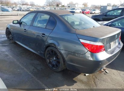 2008 BMW 550I Gray  Gasoline WBANW53588CT49682 photo #4