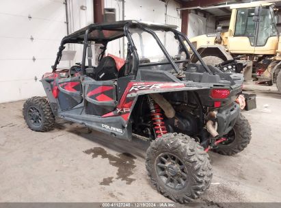 2018 POLARIS RZR XP 4 TURBO EPS Burgundy  Gasoline 3NSVFE925JF415709 photo #4