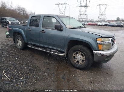 2006 GMC CANYON SLE2 Blue  Gasoline 1GTDT136668295937 photo #1