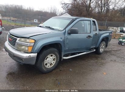 2006 GMC CANYON SLE2 Blue  Gasoline 1GTDT136668295937 photo #3