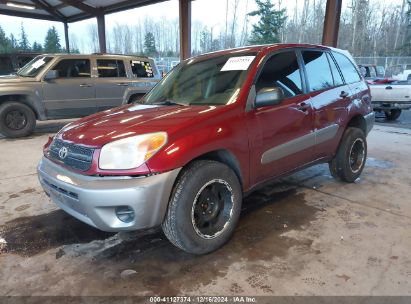 2005 TOYOTA RAV4 Red  Gasoline JTEGD20V850079298 photo #3