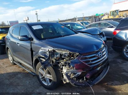 2017 HYUNDAI SANTA FE SPORT 2.4L Gray  Gasoline 5NMZU3LBXHH051625 photo #1