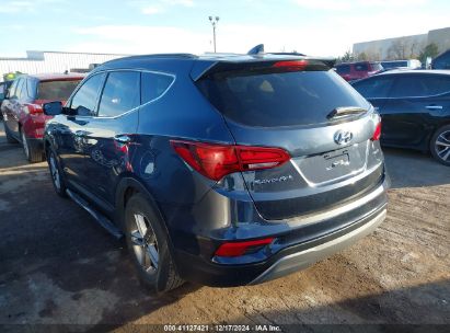 2017 HYUNDAI SANTA FE SPORT 2.4L Gray  Gasoline 5NMZU3LBXHH051625 photo #4