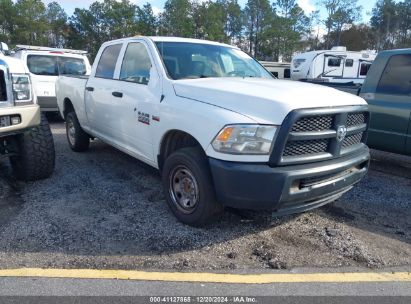 2017 RAM 2500 TRADESMAN  4X2 6'4 BOX White  Gasoline 3C6TR4CT8HG623994 photo #1