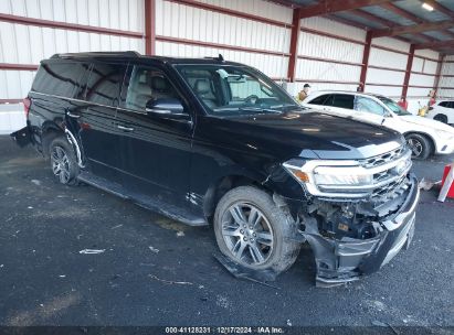 2023 FORD EXPEDITION LIMITED MAX Black  Gasoline 1FMJK2A88PEA58834 photo #1