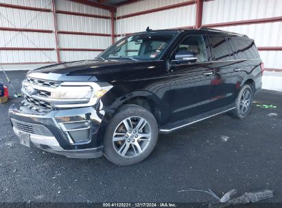 2023 FORD EXPEDITION LIMITED MAX Black  Gasoline 1FMJK2A88PEA58834 photo #3