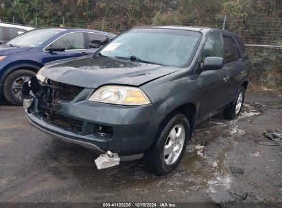 2005 ACURA MDX Gray  Gasoline 2HNYD18205H559421 photo #3