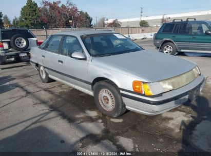 1988 MERCURY SABLE GS Silver  Gasoline 1MEBM50U2JG609448 photo #1