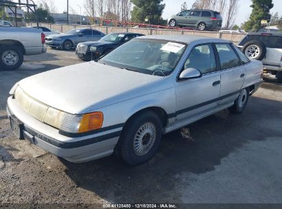 1988 MERCURY SABLE GS Silver  Gasoline 1MEBM50U2JG609448 photo #3