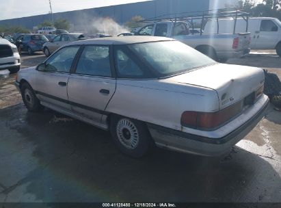 1988 MERCURY SABLE GS Silver  Gasoline 1MEBM50U2JG609448 photo #4