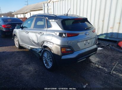 2020 HYUNDAI KONA SEL Gray  Gasoline KM8K22AA2LU541534 photo #4