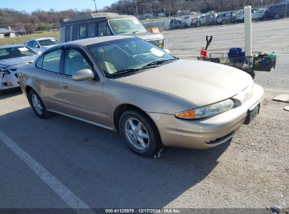 2001 OLDSMOBILE ALERO GL1 Gold  Gasoline 1G3NL52E81C281953 photo #1