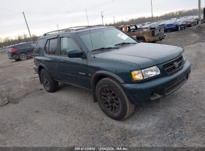 2001 HONDA PASSPORT EX/LX Green  Gasoline 4S6DM58WX14414282 photo #1