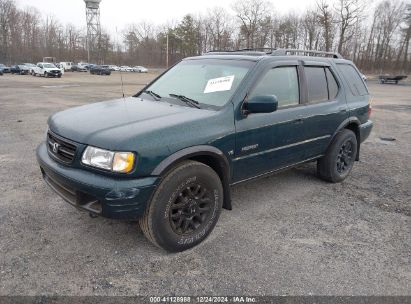 2001 HONDA PASSPORT EX/LX Green  Gasoline 4S6DM58WX14414282 photo #3