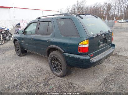 2001 HONDA PASSPORT EX/LX Green  Gasoline 4S6DM58WX14414282 photo #4