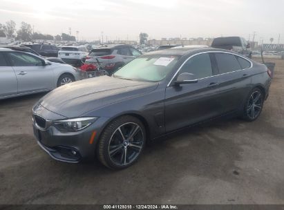 2018 BMW 430I GRAN COUPE Gray  Gasoline WBA4J1C50JBG78197 photo #3